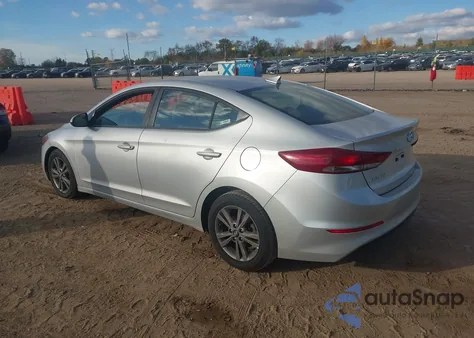 2018 Hyundai Elantra Sel z USA, uszkodzony, nr VIN 5NPD84LF8JH300231